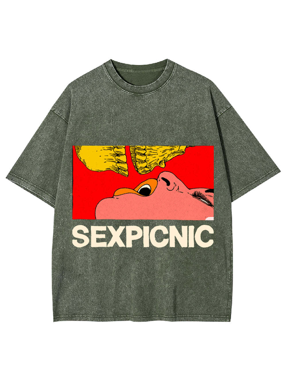 Sexpicnic Washed Tshirt-ClassyOutlaw Sale