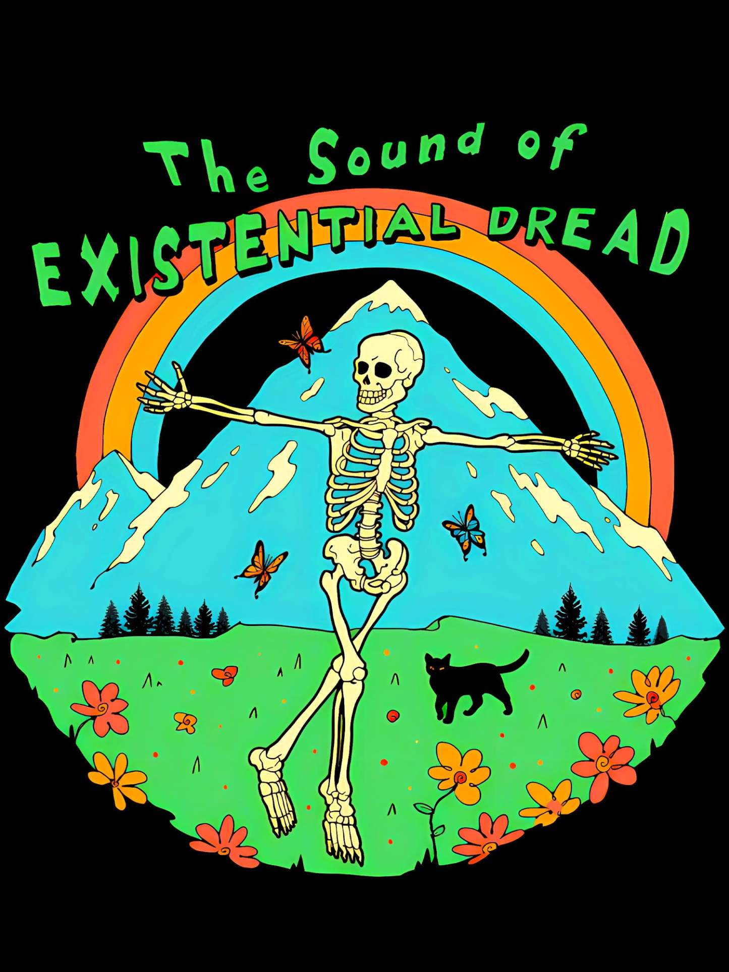 The Sound Of Existential Dread Washed Tshirt