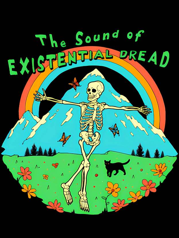 The Sound Of Existential Dread Washed Tshirt