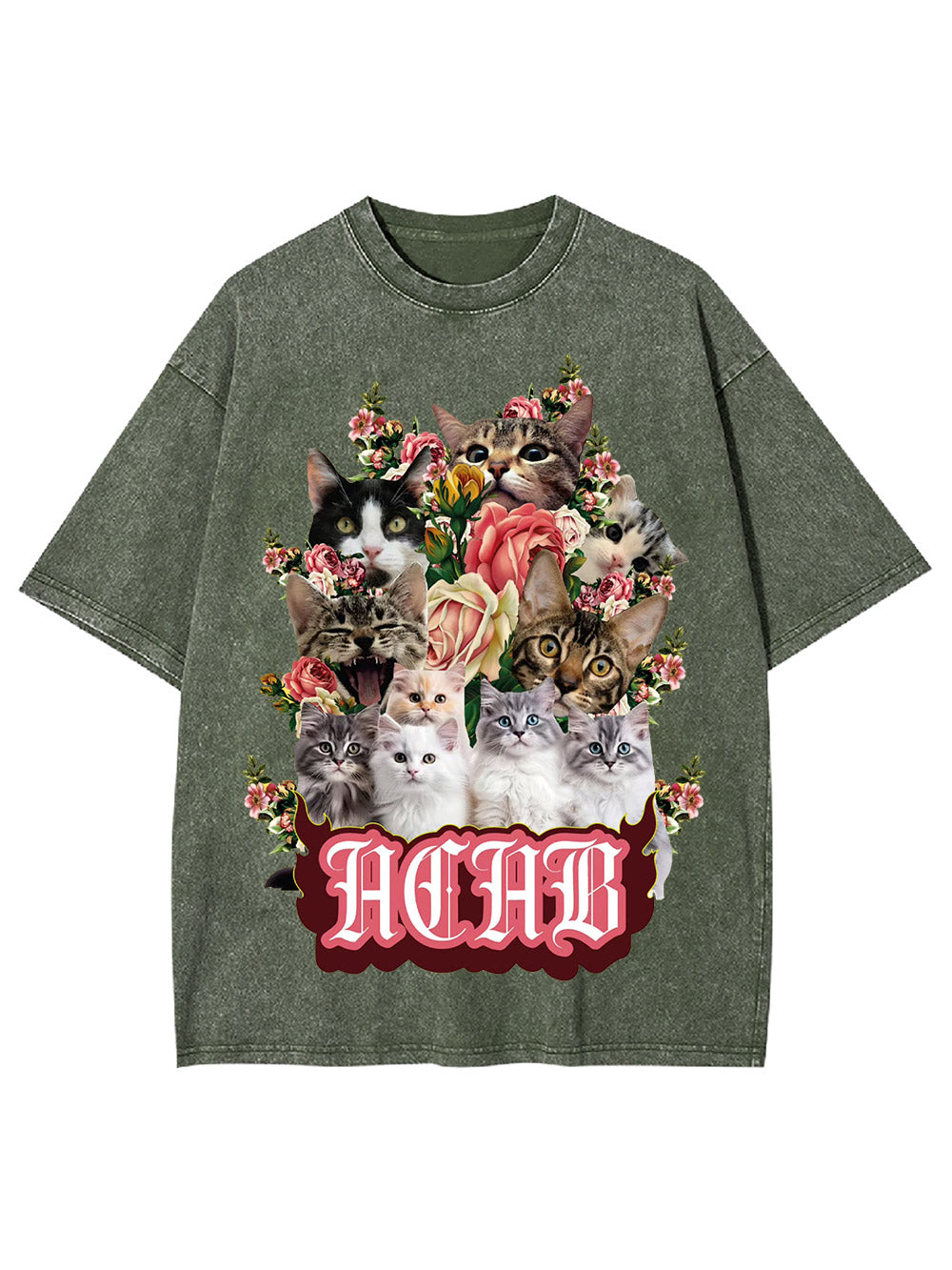 Acab Washed Tshirt