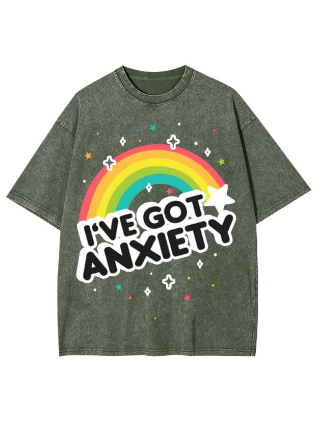 I've Got Anxiety Washed Tshirt