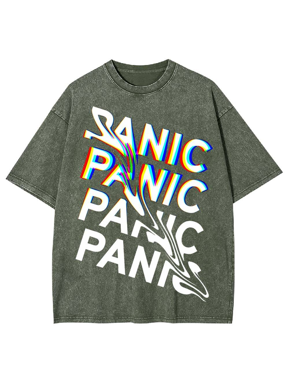 Panic Washed Tshirt