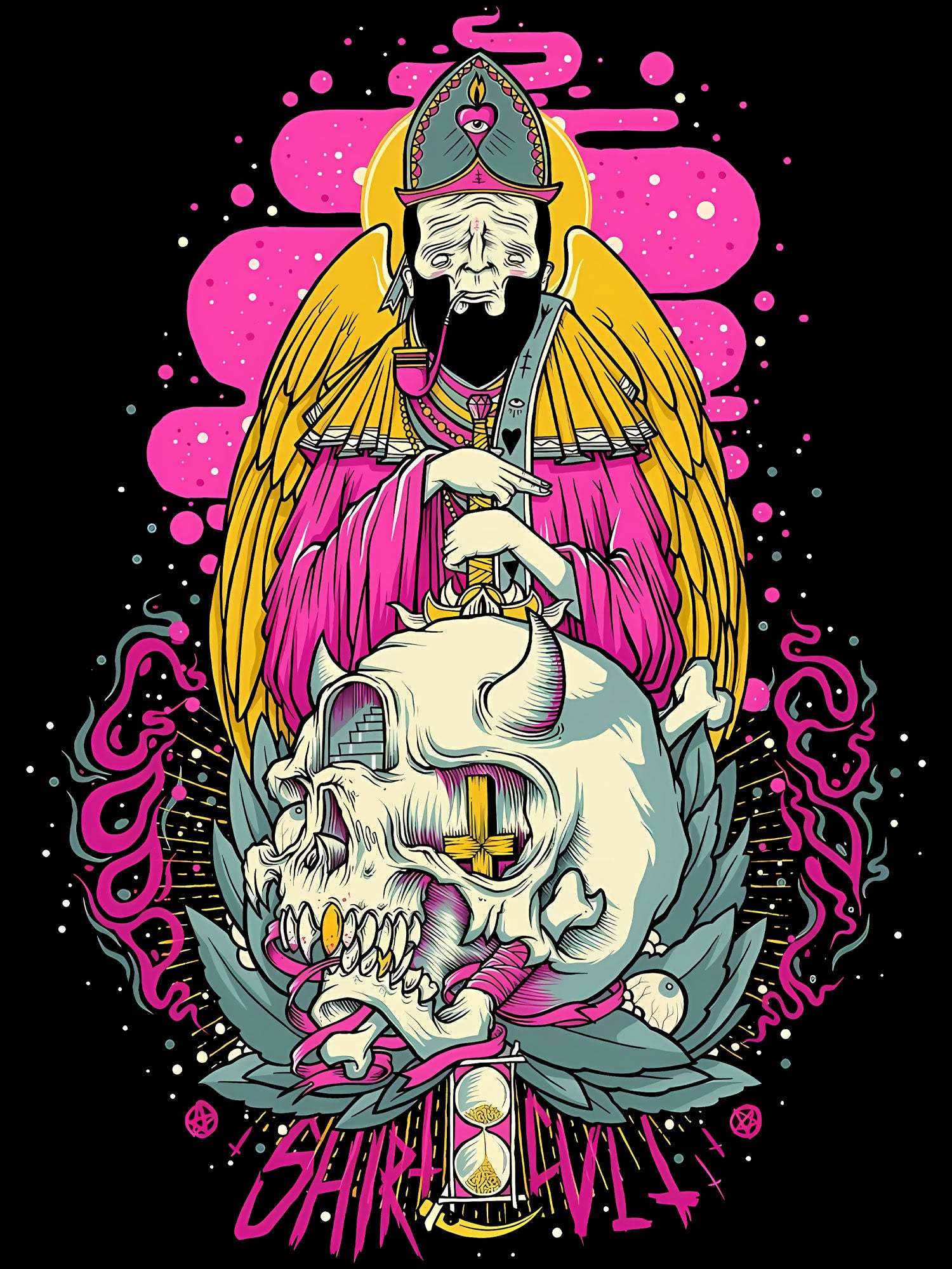 Saint Of Darkness Washed Tshirt
