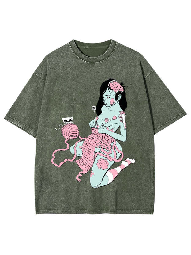 Knitting The Unraveled Self Washed Tshirt