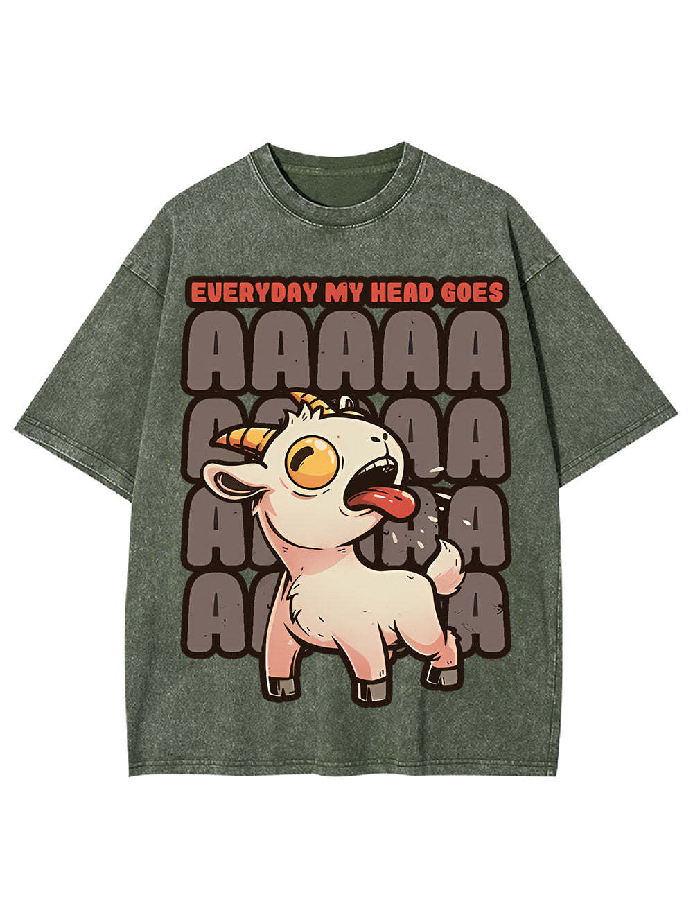 Everyday My Head Goes Washed Tshirt