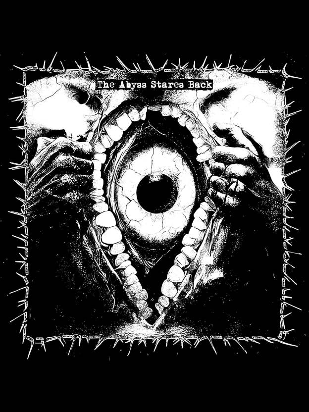 Gaze Into The Abyss Washed Tshirt