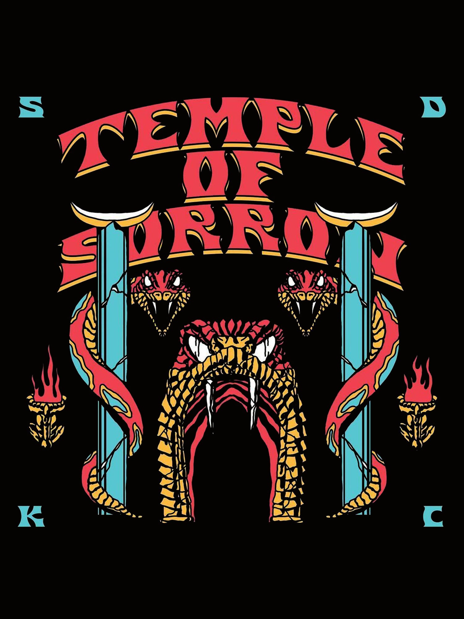 Temple Of Sorrow Washed Tshirt
