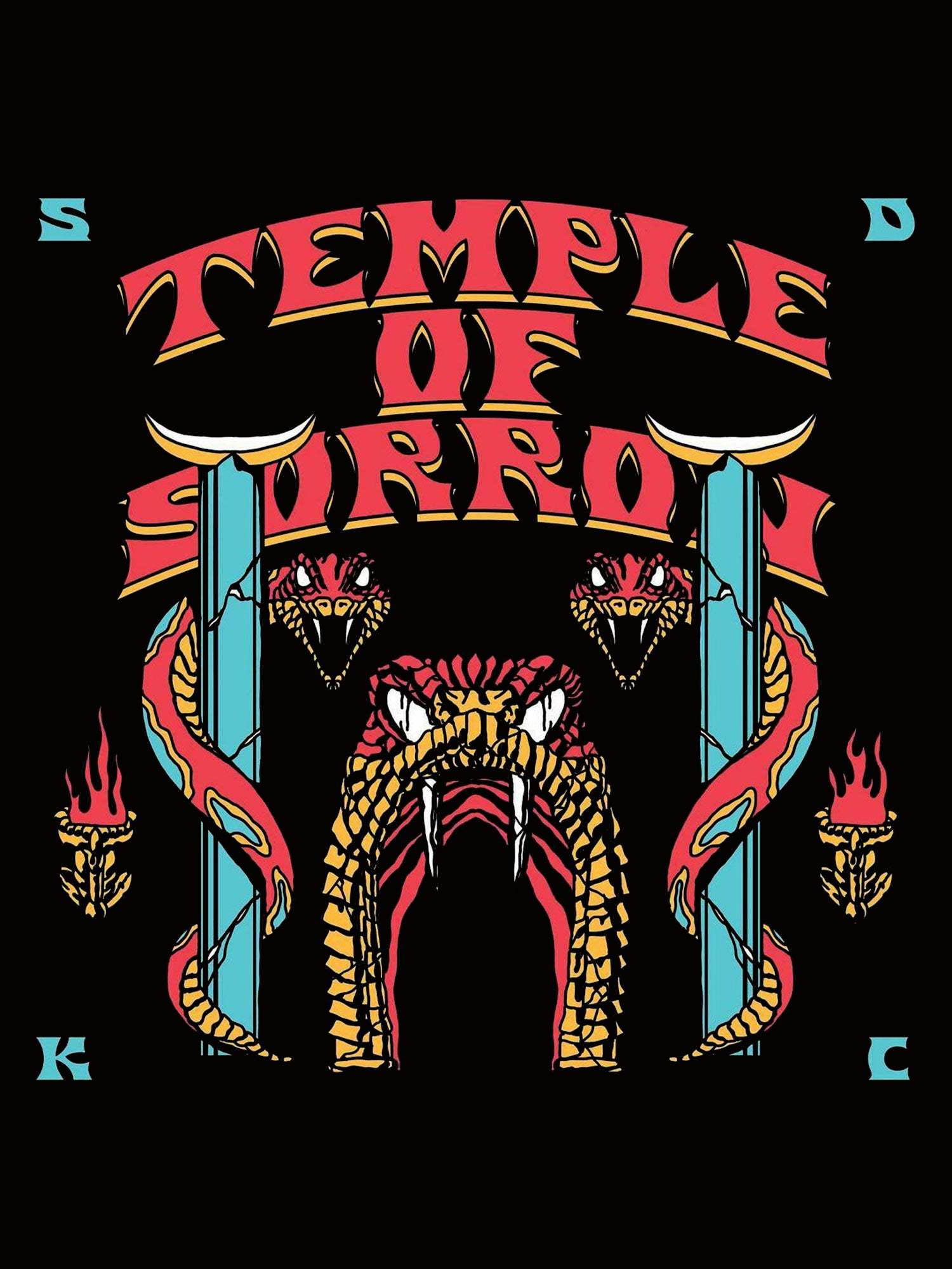 Temple Of Sorrow Washed Tshirt