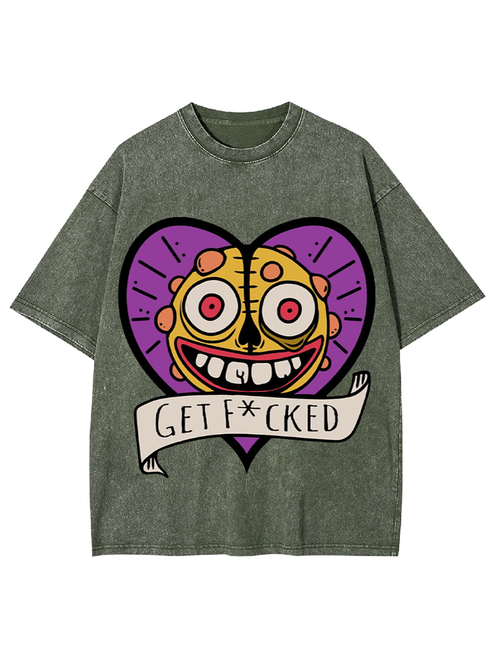 Get F*Cked Washed Tshirt