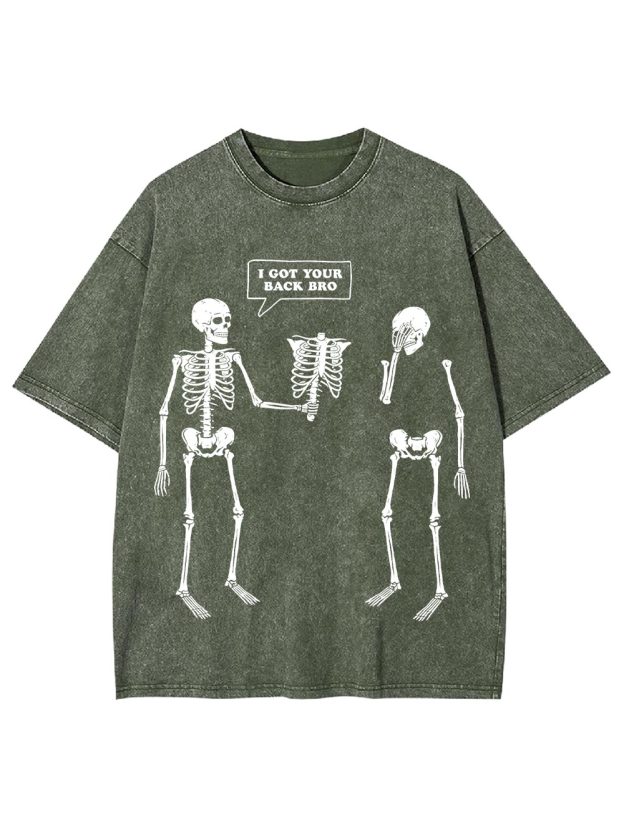 I Got Your Back Bro Washed Tshirt