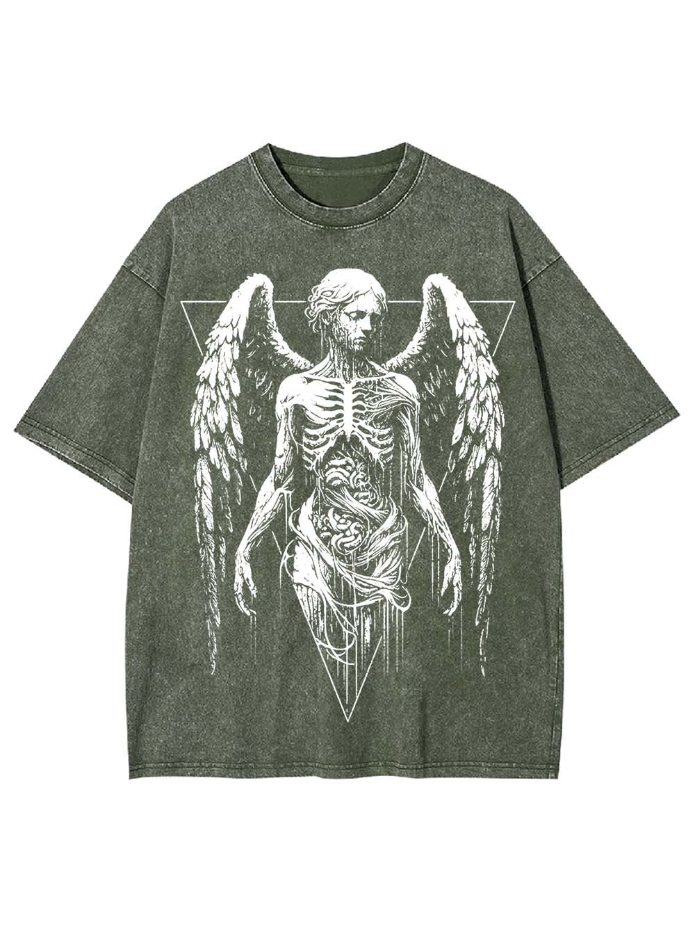 Deathly Angel Washed Tshirt