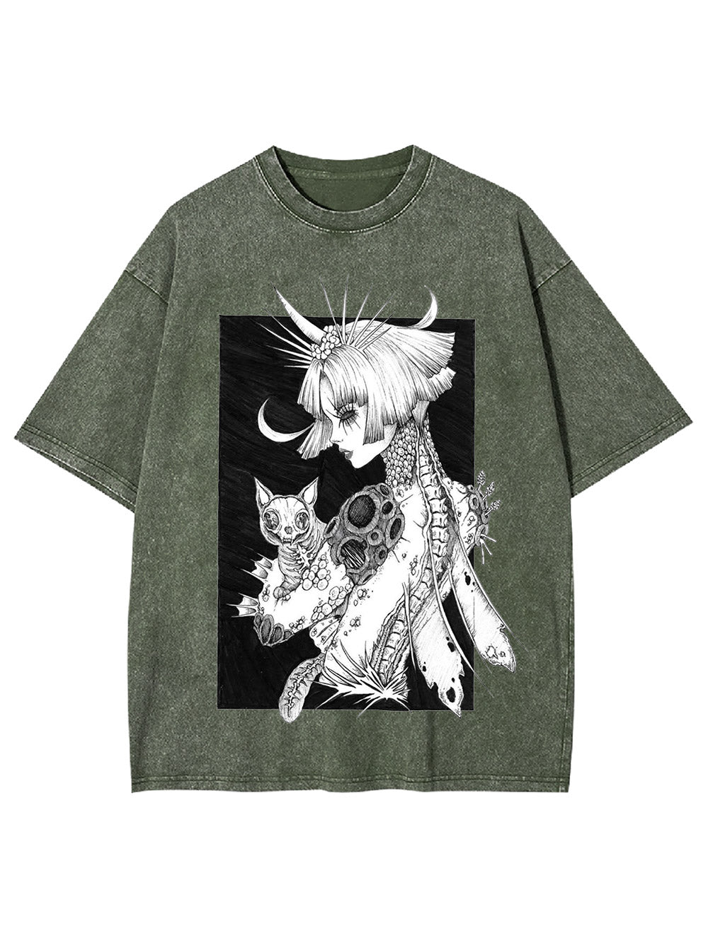 Divine Evolution Washed Tshirt