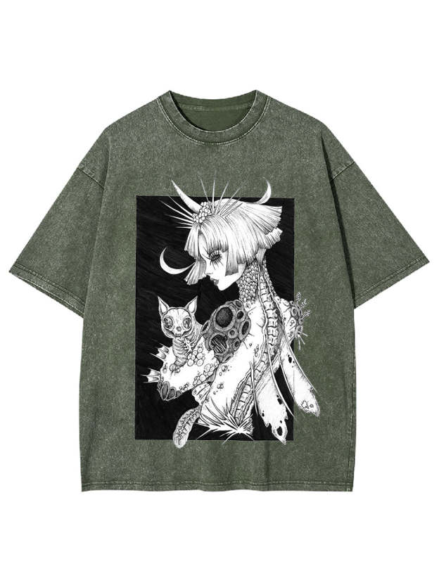 Divine Evolution Washed Tshirt