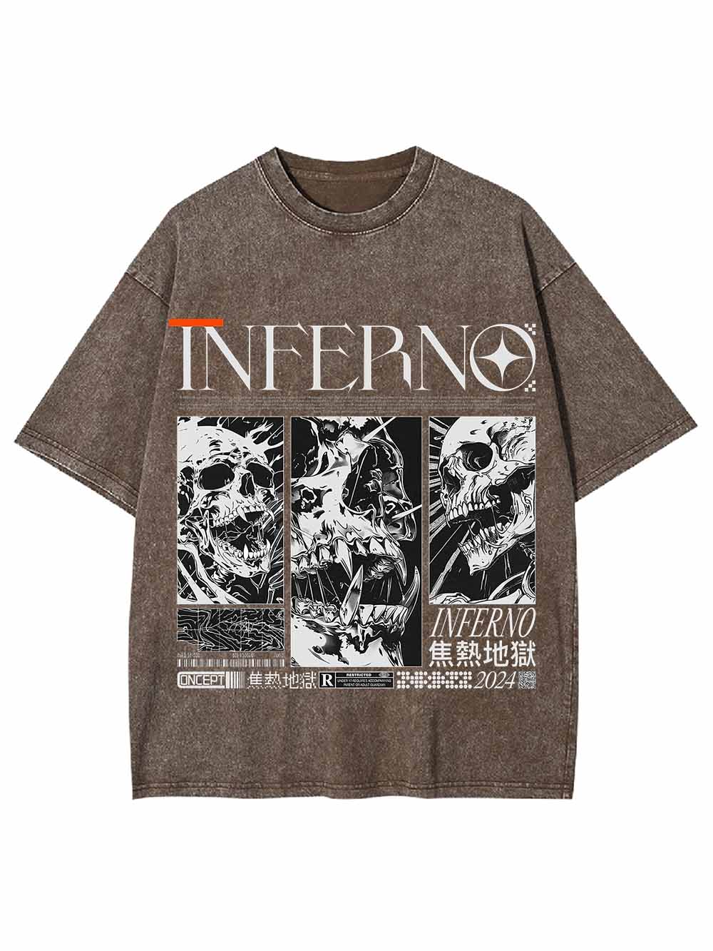 Inferno Washed Tshirt