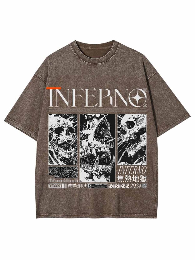 Inferno Washed Tshirt