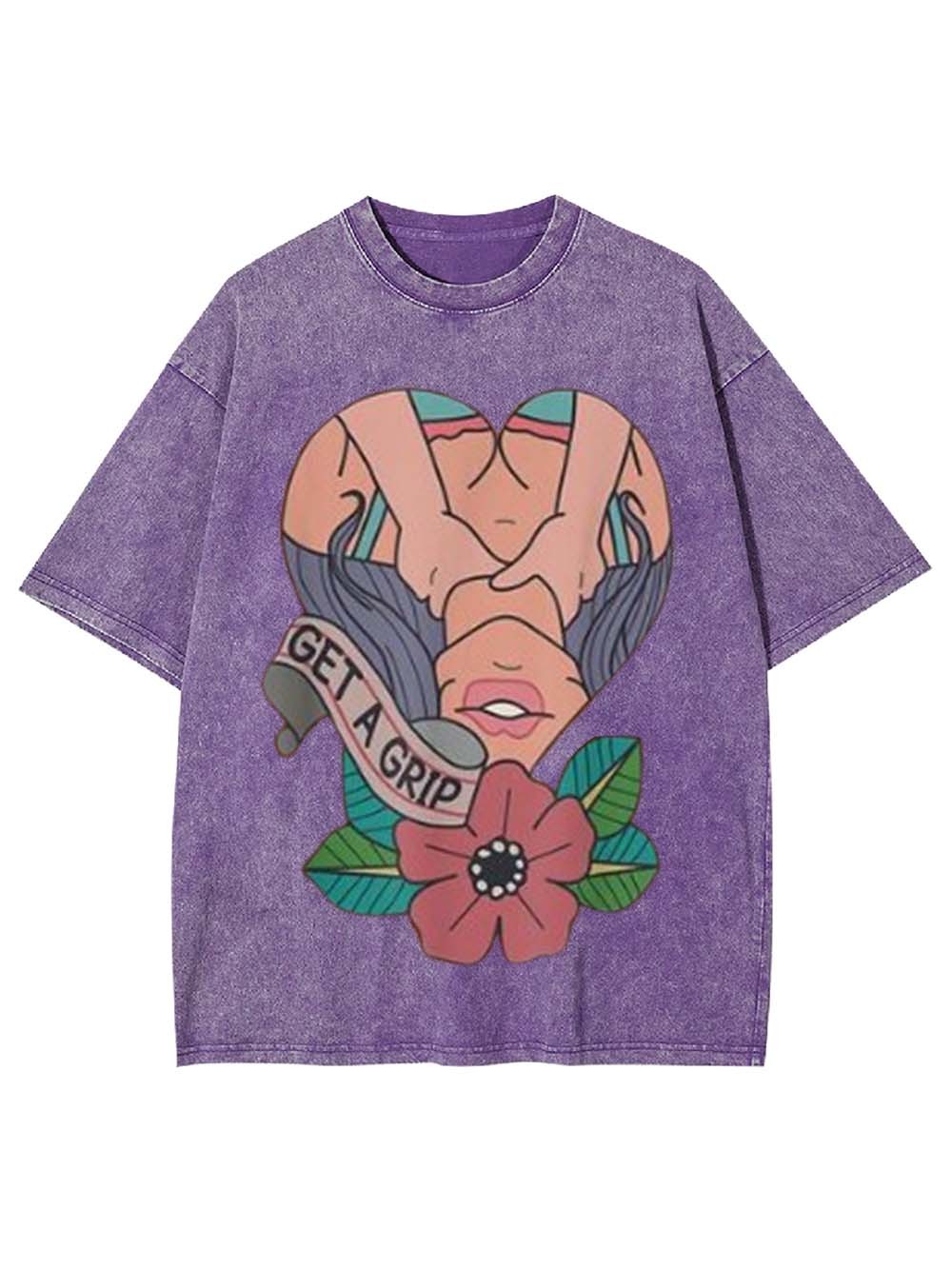 Get A Grip Washed Tshirt