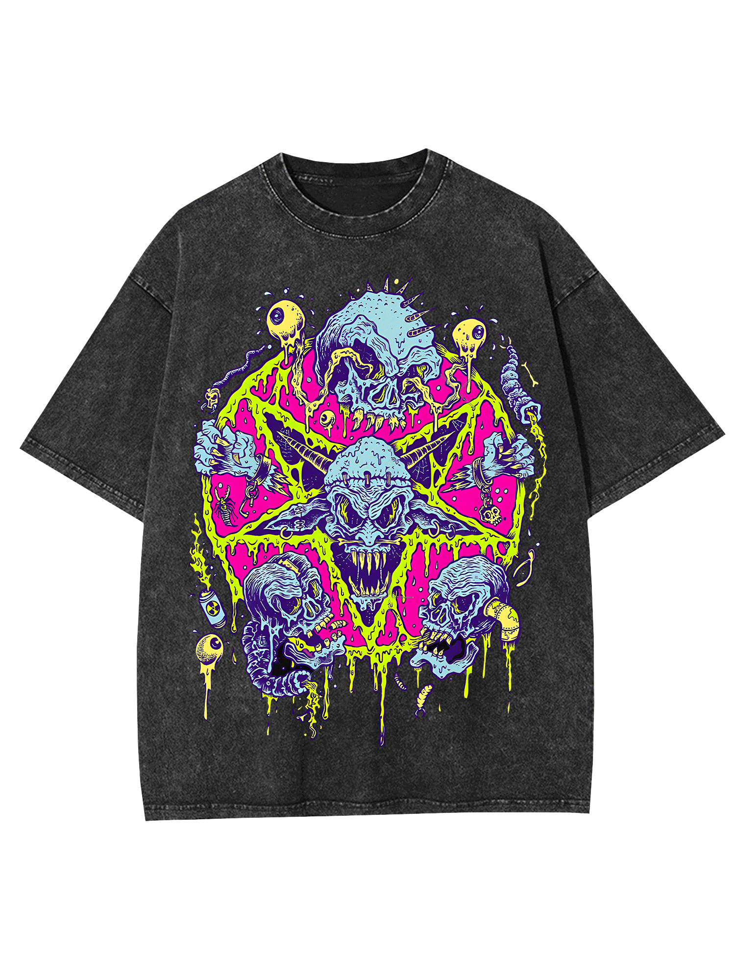 Neon Nightmare Washed Tshirt