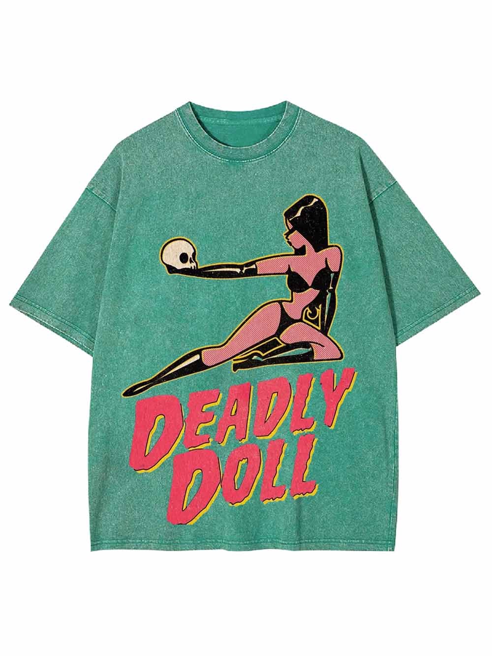 Deadly Doll Washed Tshirt