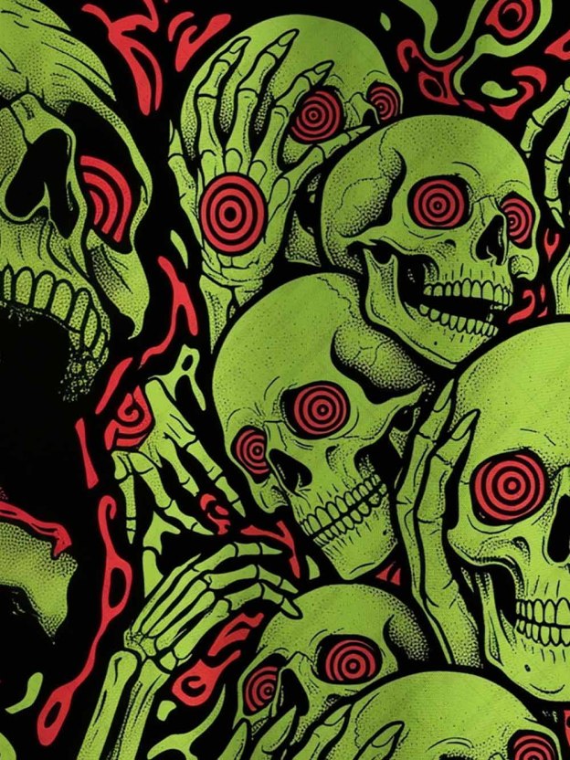 Hypno Bones Graphic T-shirt