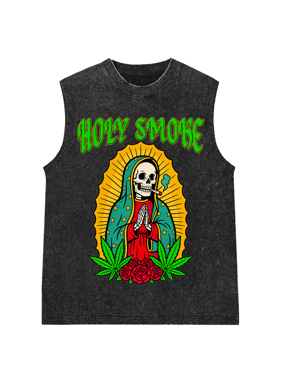 DISCO DIVA DUDE WASHED TANK