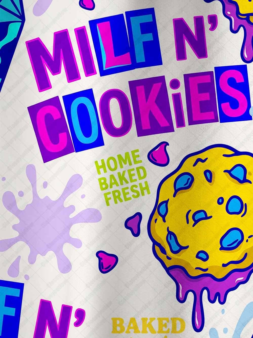 Retro Snack Attack Eco Oversized Graphic Tees