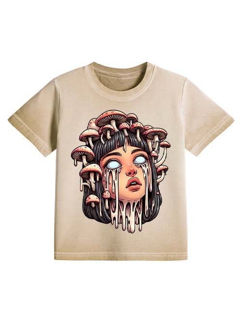 Melting Girl Washed Slim Tshirt