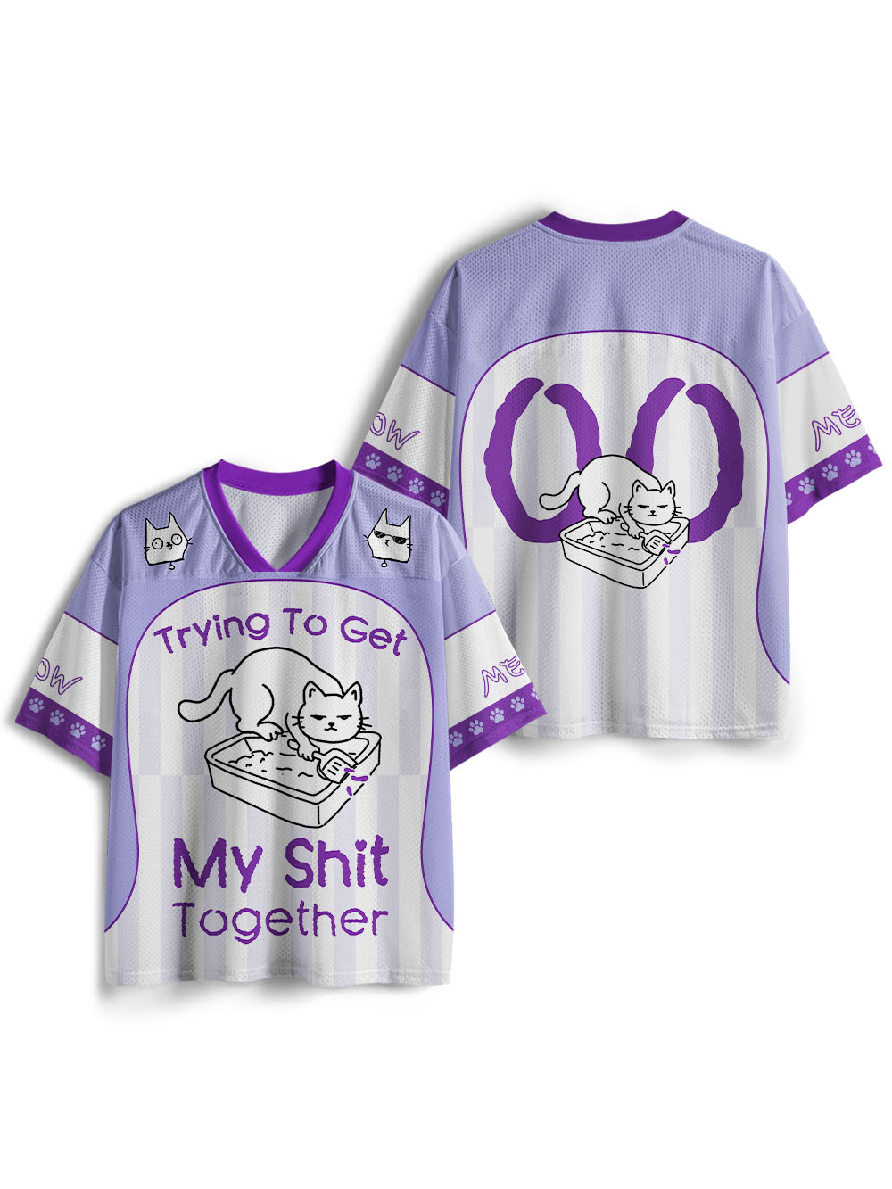 Trying To Get My Shit Together Mesh Jersey