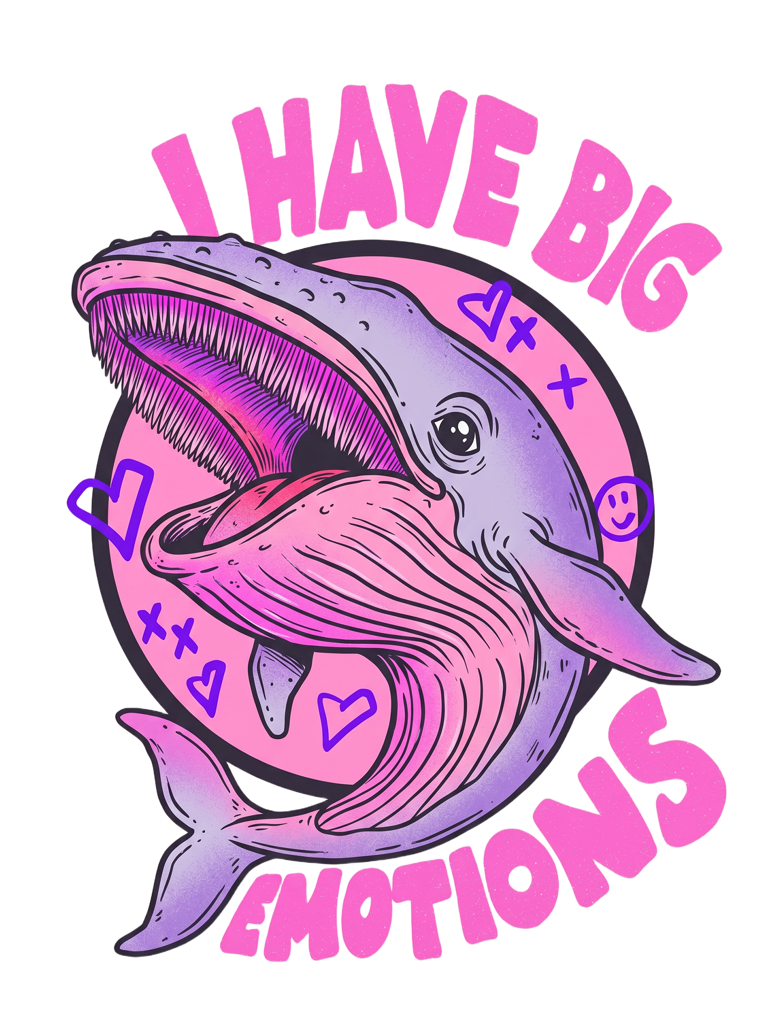 I Have Big Emotions Washed Tshirt