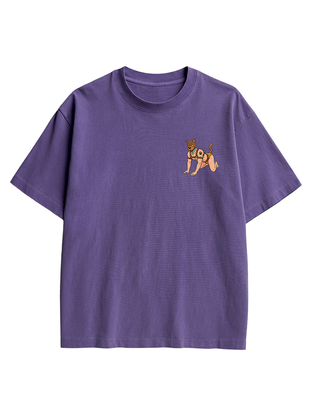 HUMAN PUP PLAY AAA BACKPRINT TSHIRT