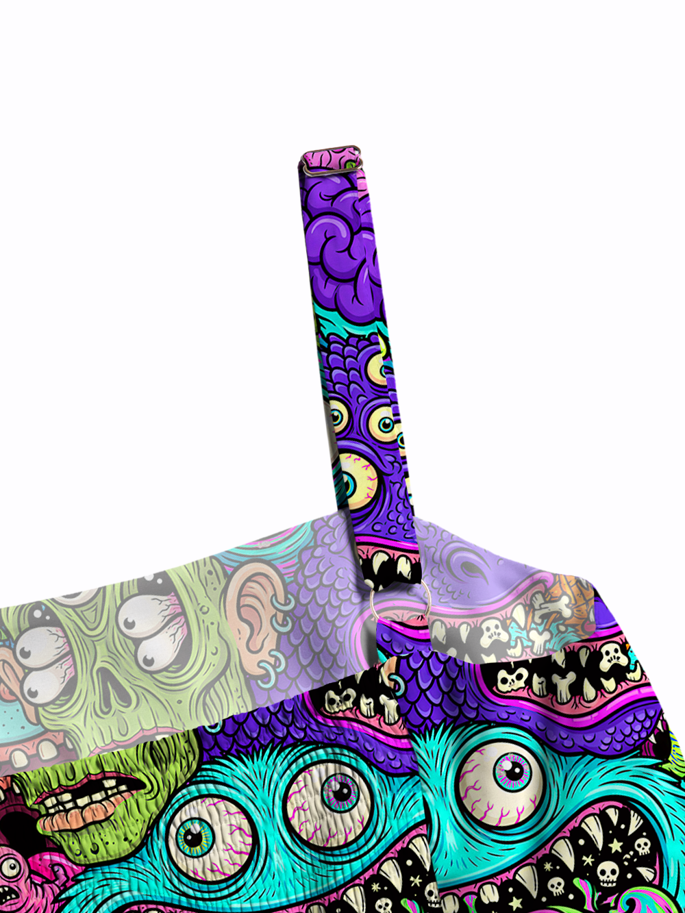 FREAKSHOW NEON MADNESS WIDE STRAPS MAXI DRESS
