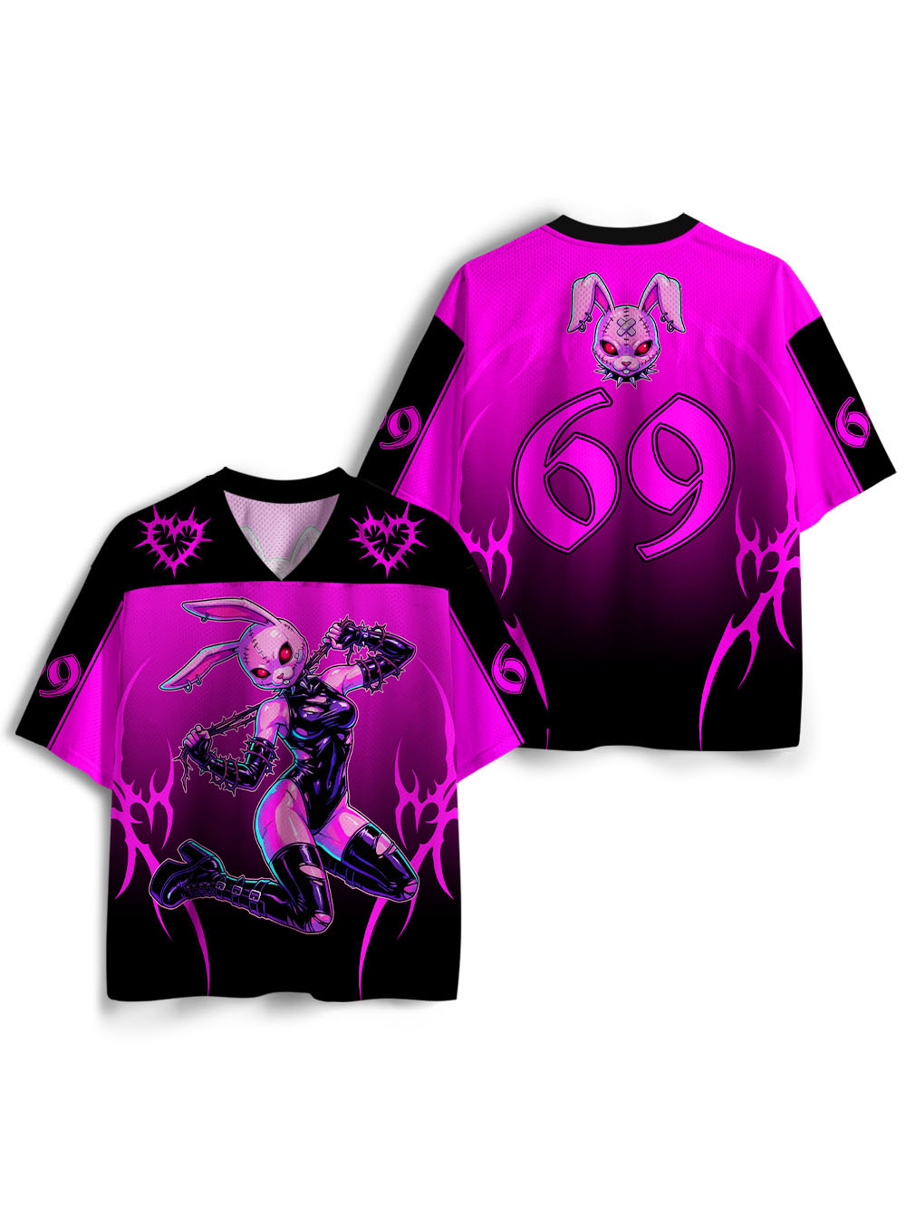 Neon Sinner Mesh Jersey