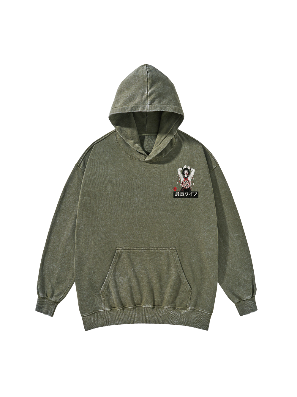 BEST SHRINE MAIDEN WASHED HOODIE