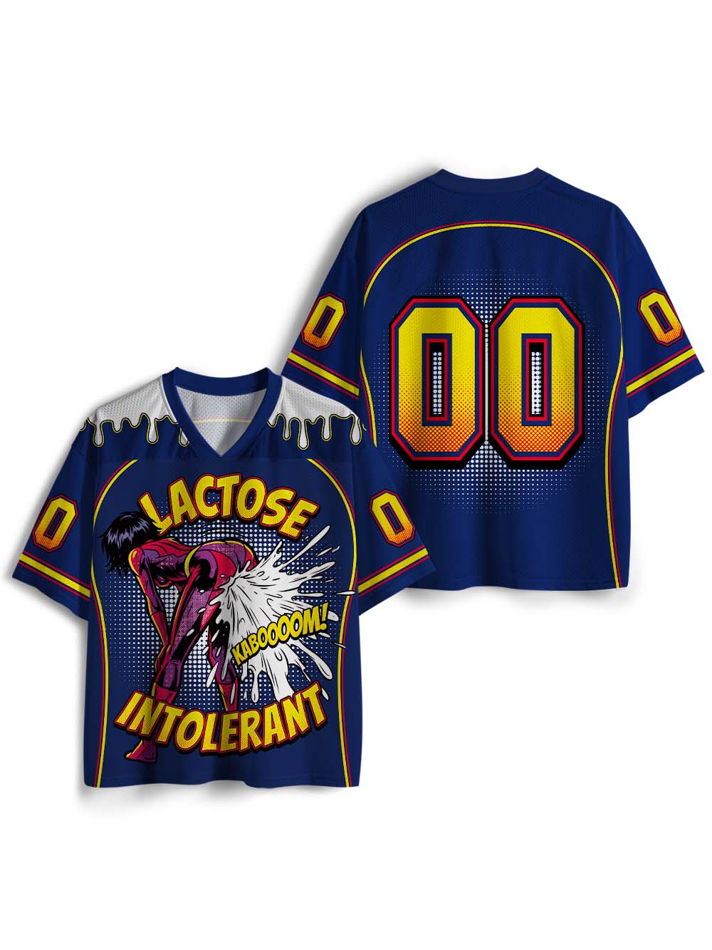 LACTOSE INTOLERANT Mesh Jersey
