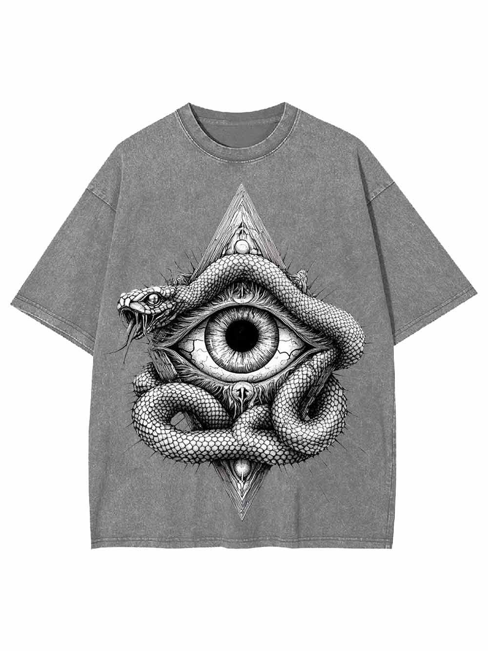Serpent Eye Washed Tshirt