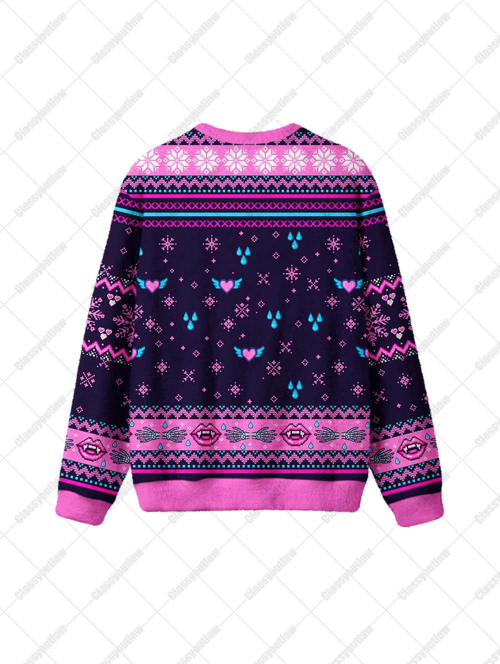 PROUD OWNER OF A NICE PUSSY UGLY CHRISTMAS SWEATSHIRT