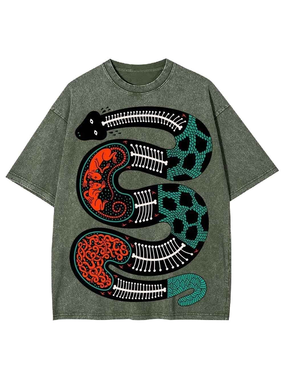 Cycle of Life Washed Tshirt