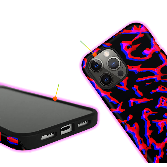 Psychedelic Pattern Vortex Phone Case