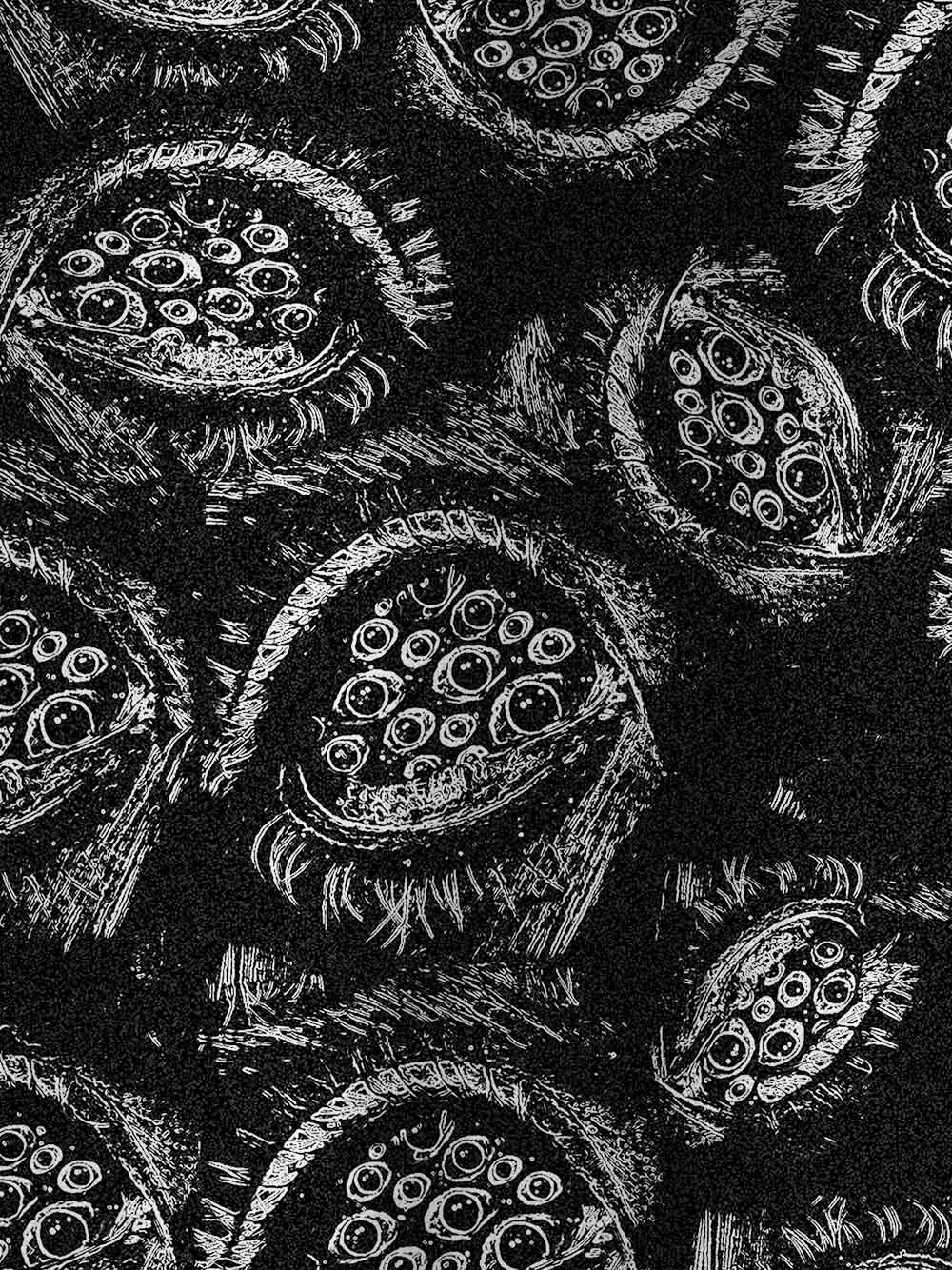 Multi-eyed Graphic T-shirt