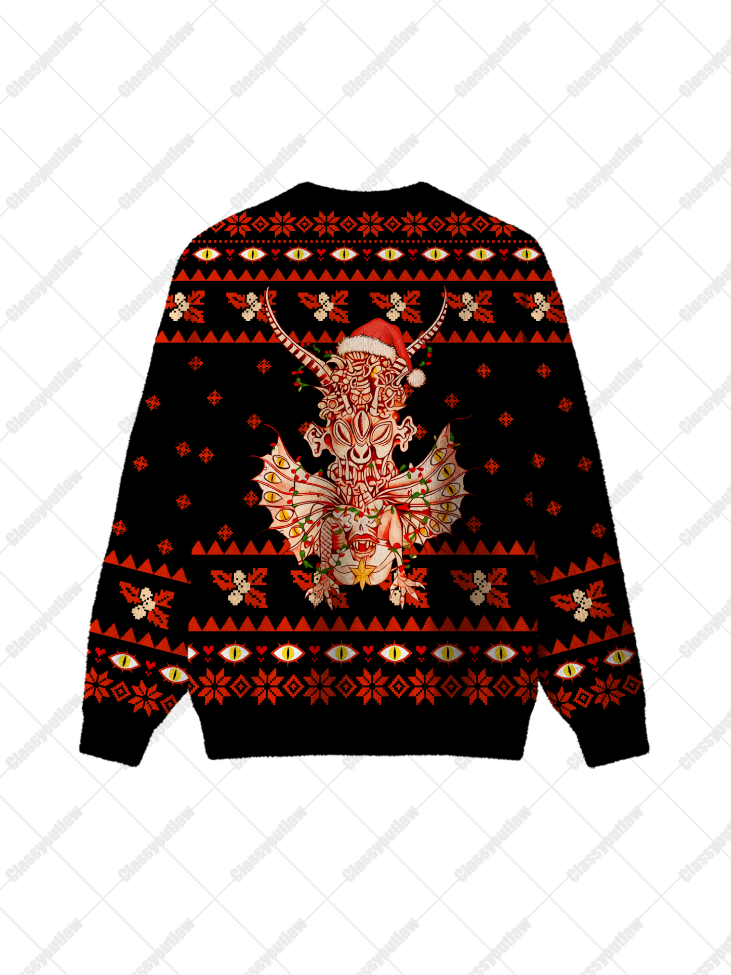 Krampus Monster UGLY CHRISTMAS SWEATSHIRT