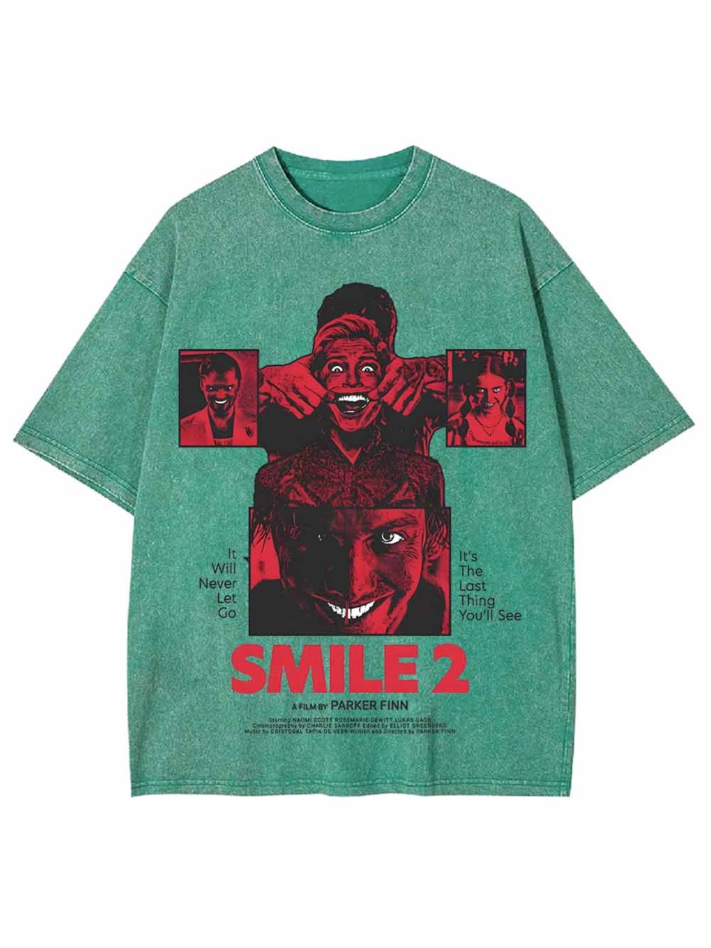 SMILE WASHED TSHIRT