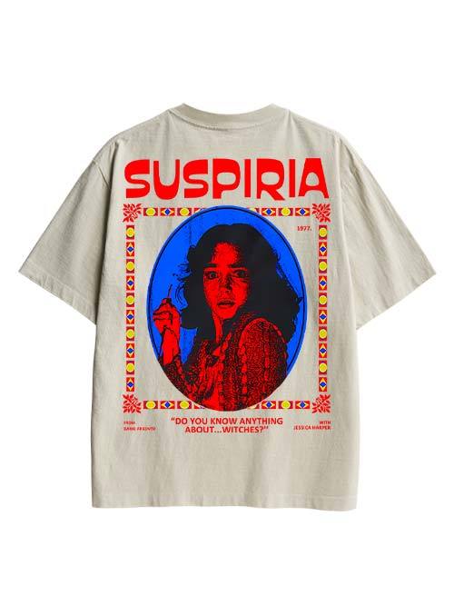 Suspiria Double Sided Print Washed TShirt