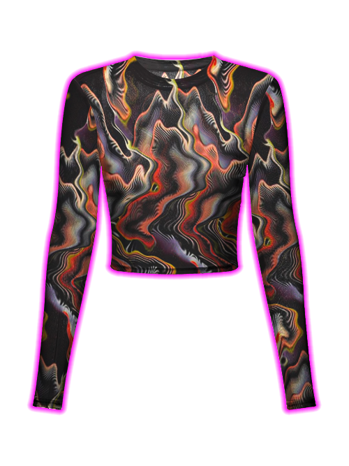 Molten Wave Patterns  Mesh Top