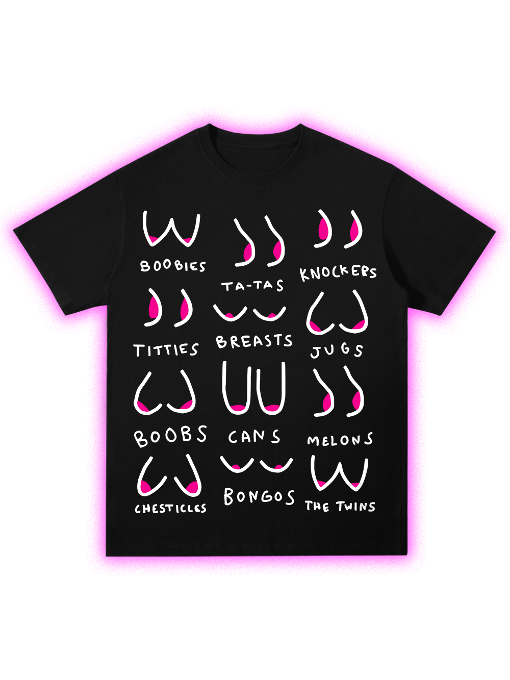 BREASTS SLANG CLASSIC T-SHIRT
