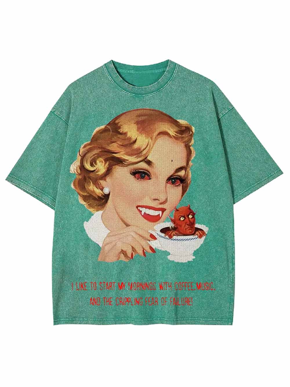 The Crippling Fear Of Failure! Washed Tshirt