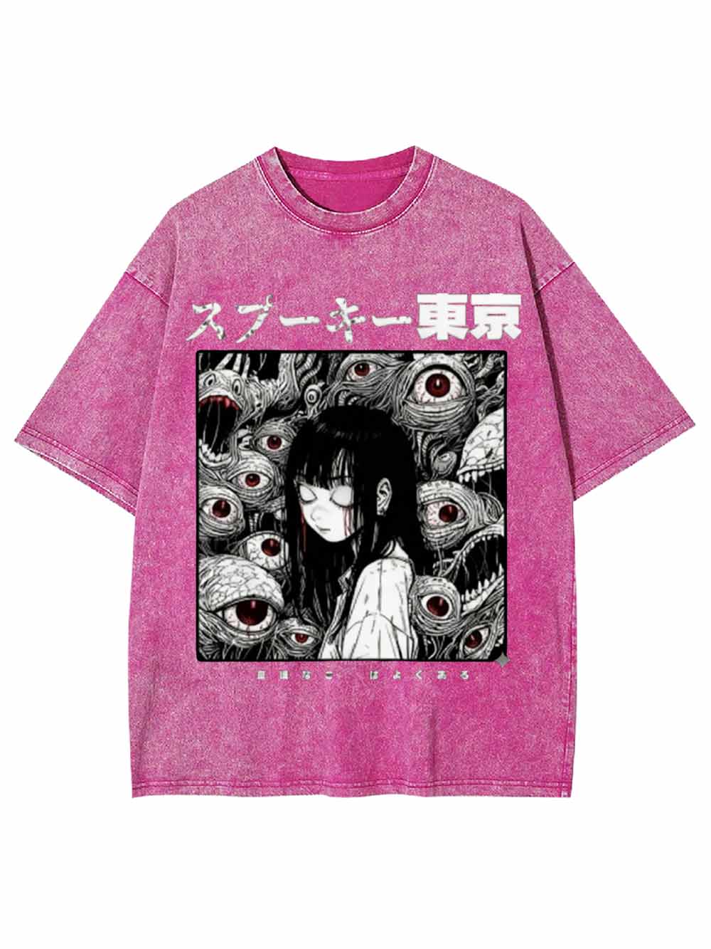 Weird Urban Eyes Washed Tshirt