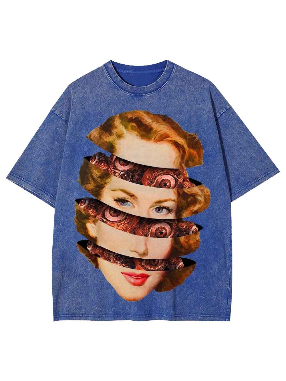 Mechanical Layers Washed Tshirt