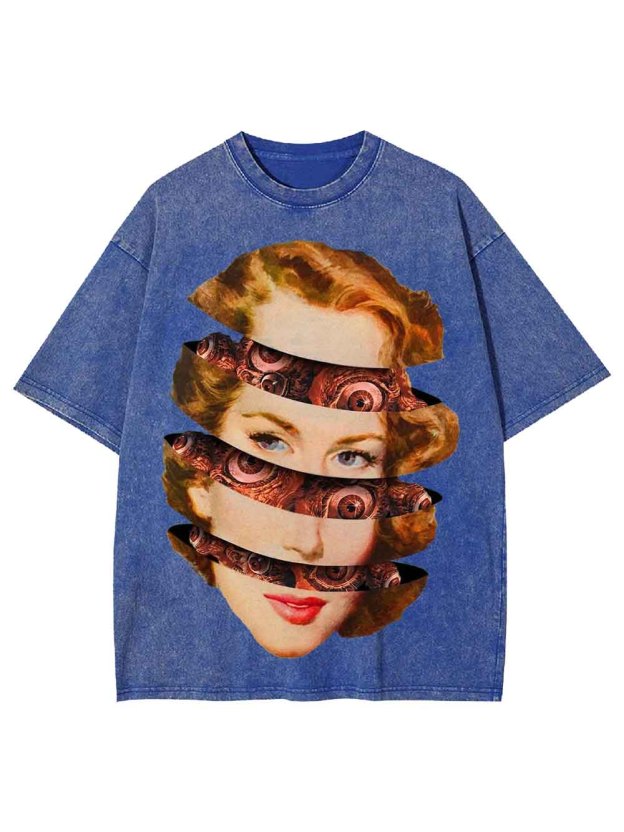 Mechanical Layers Washed Tshirt