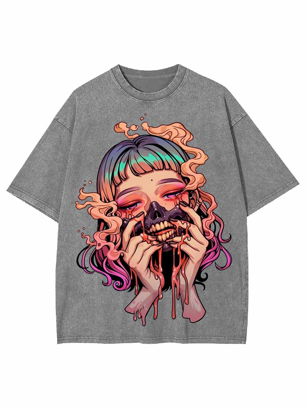 Masked Melancholy Washed Tshirt
