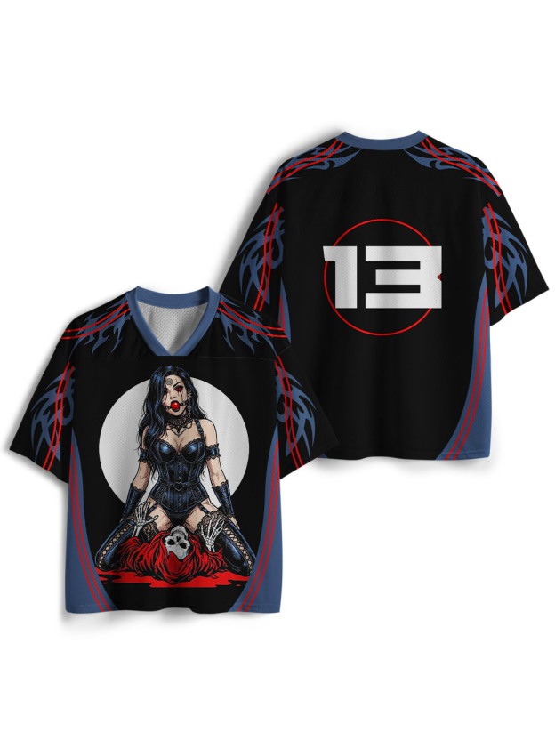 Red-eyed seductress Mesh Jersey