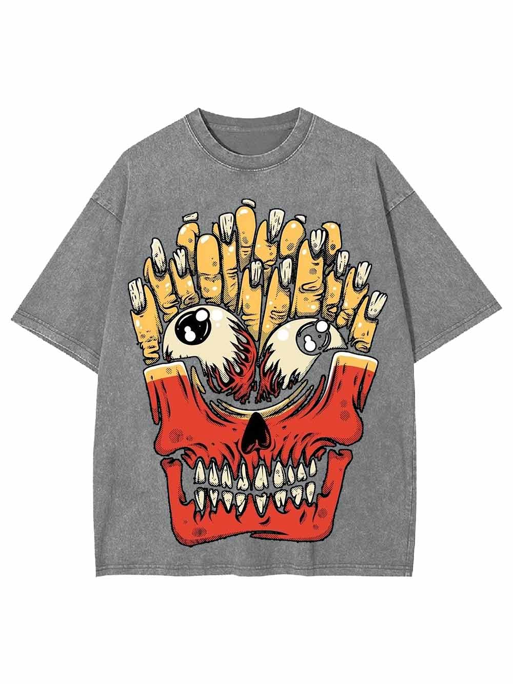 Finger Fries Washed Tshirt